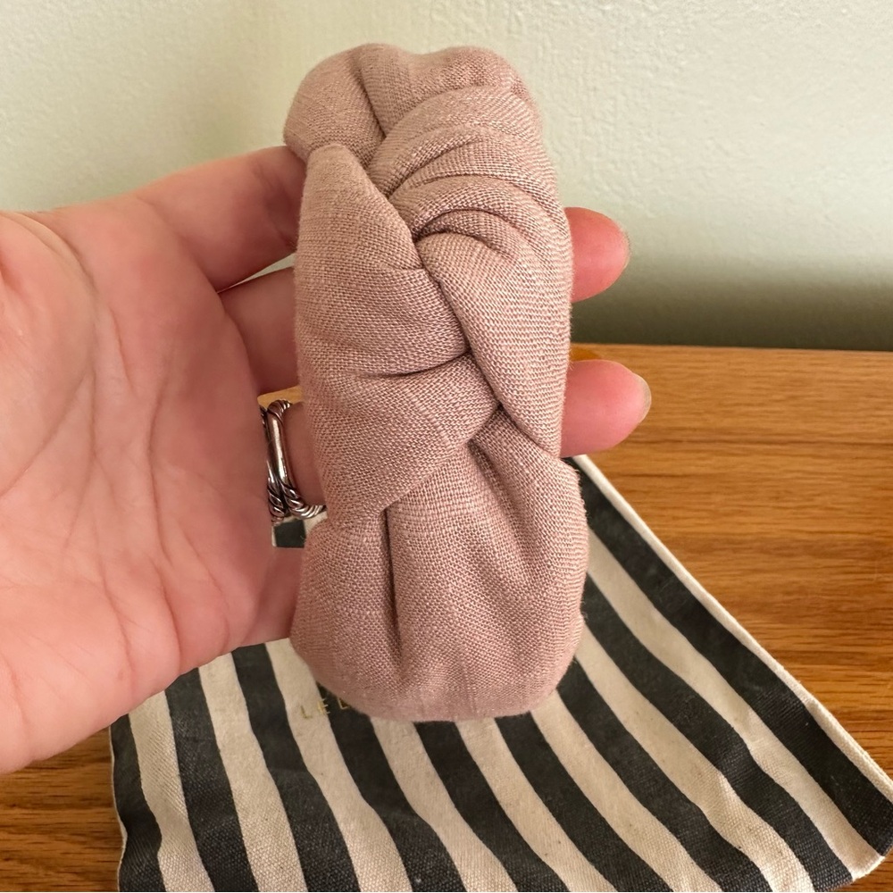 NWT - Nectar linen topknot headband - Picture 2 of 6